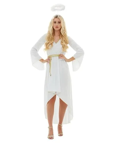Funidelia Aureola Angelo Donna Accessorio Bianco