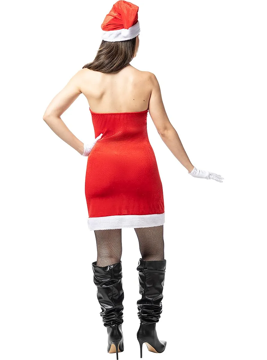 Funidelia Miss Mamma Natale costume donna rosso taglia M