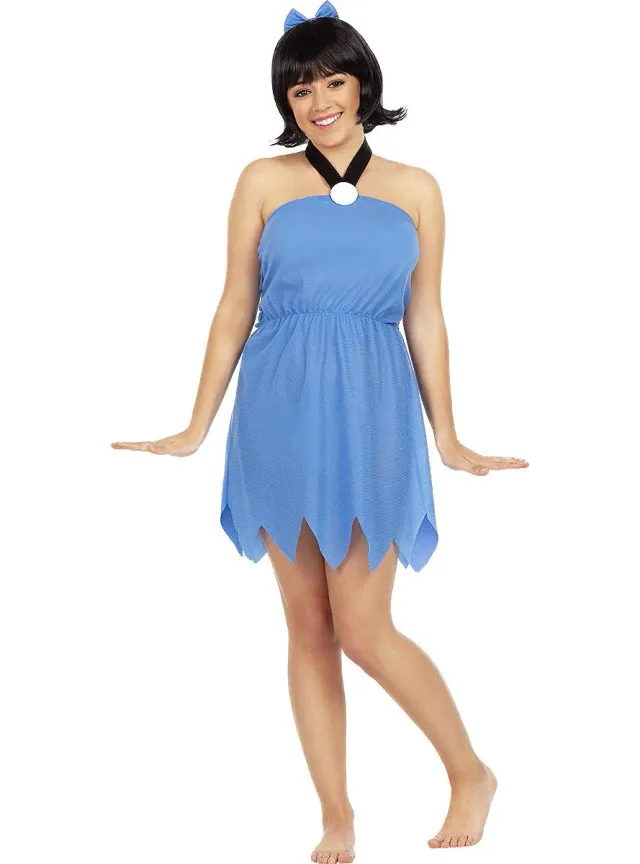Funidelia Betty Rubble Costume Donna Bianco M Cavernicola