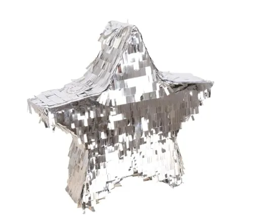 P'tit Clown 23194 pinata stella argento 36 cm da riempire