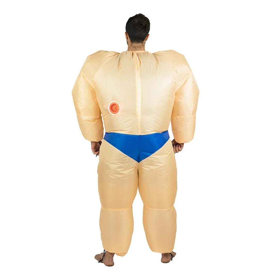 Bodysocks Bodybuilder costume gonfiabile adulto muscoloso