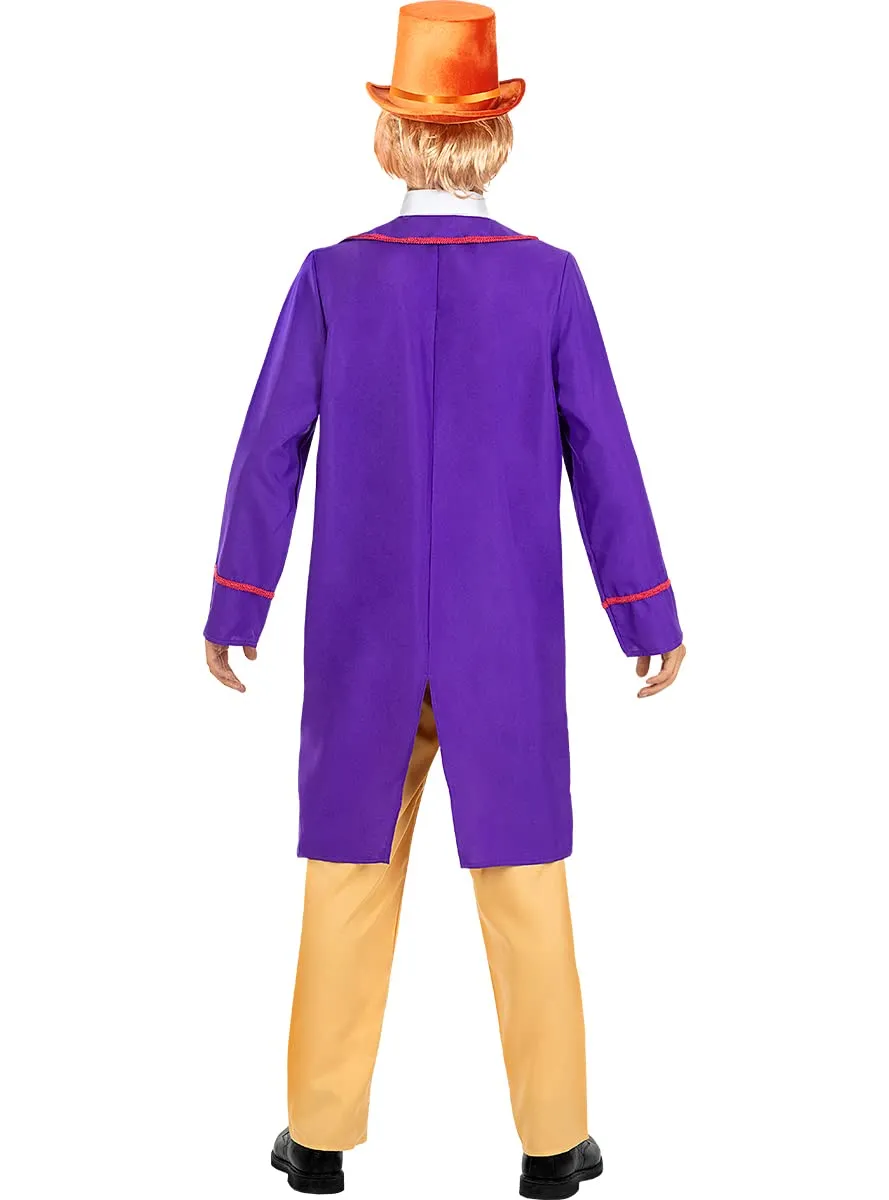 Funidelia Willy Wonka Costume uomo viola fabbrica cioccolato