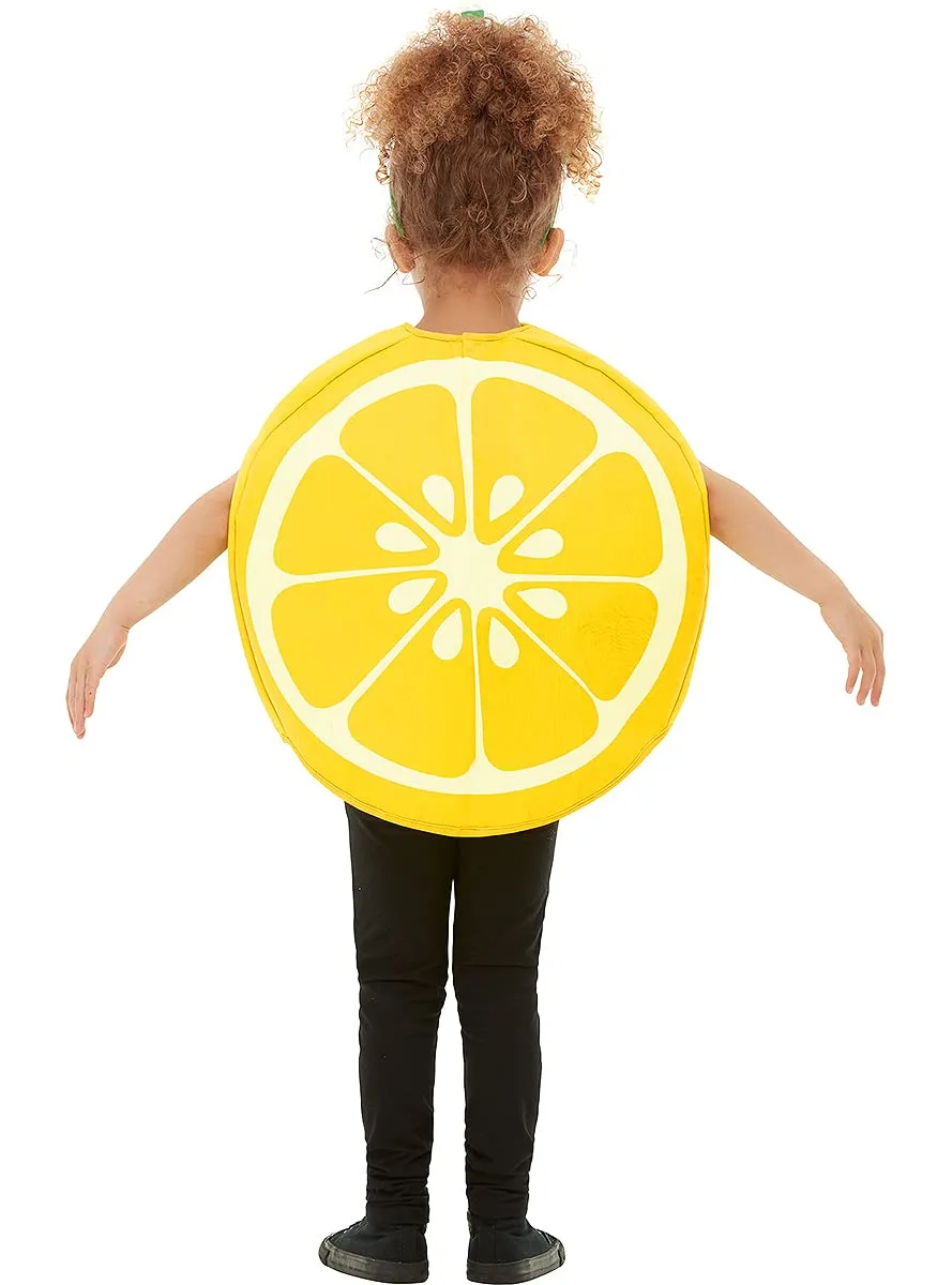 Funidelia limone costume bambini 3-6 anni giallo