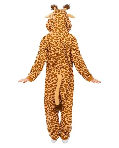 Funidelia Giraffa Onesie Costume Bambino 3-4 Anni Morbido