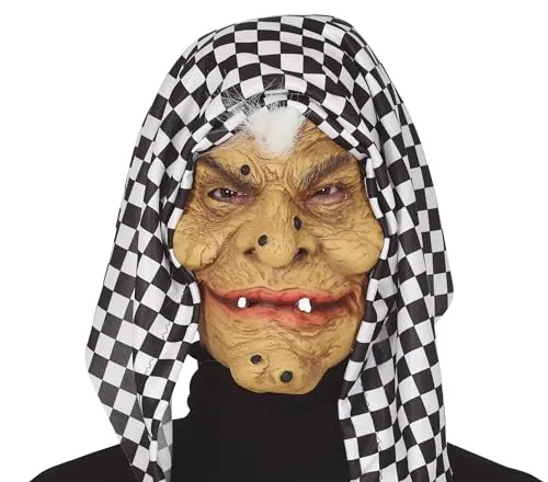 Fiestas Guirca Calavera Arlequin maschera lattice