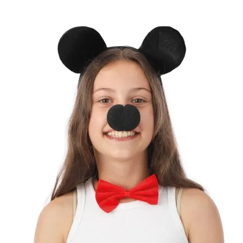 P'tit Clown 14010 set topo nero travestimento Carnevale