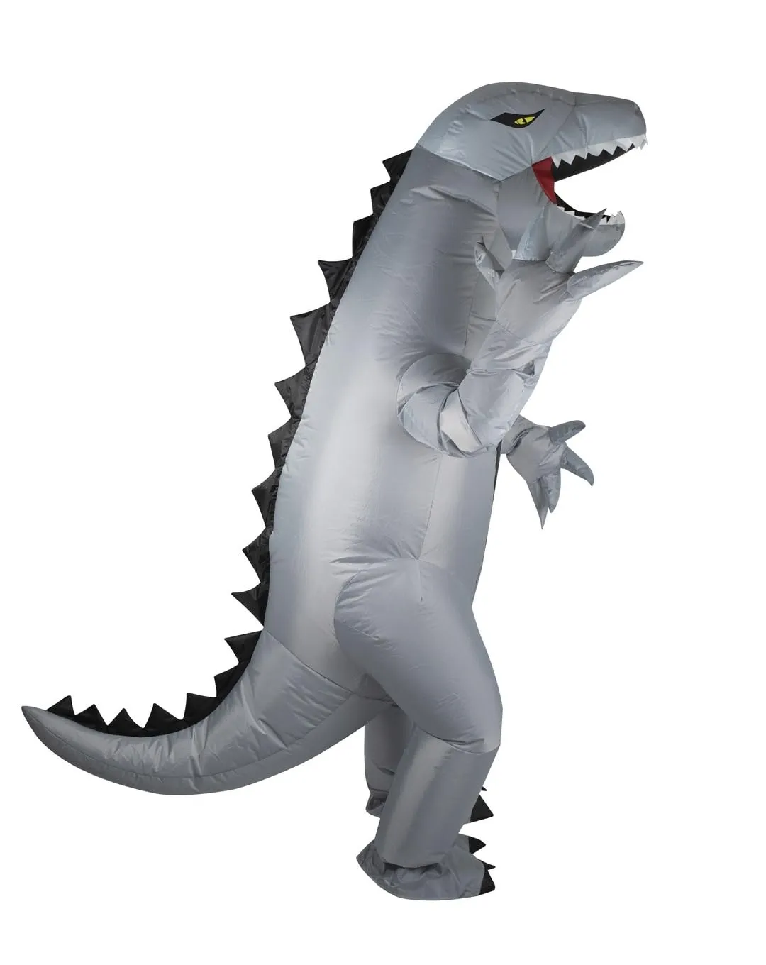 P'tit Clown Dinosauro Costume Gonfiabile Adulto Grigio