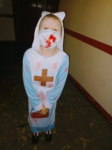 Smiffys WW1 costume infermiera bambina blu taglia S
