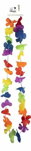 P'tit Clown 52392 collana hawaiana multicolore 50 cm