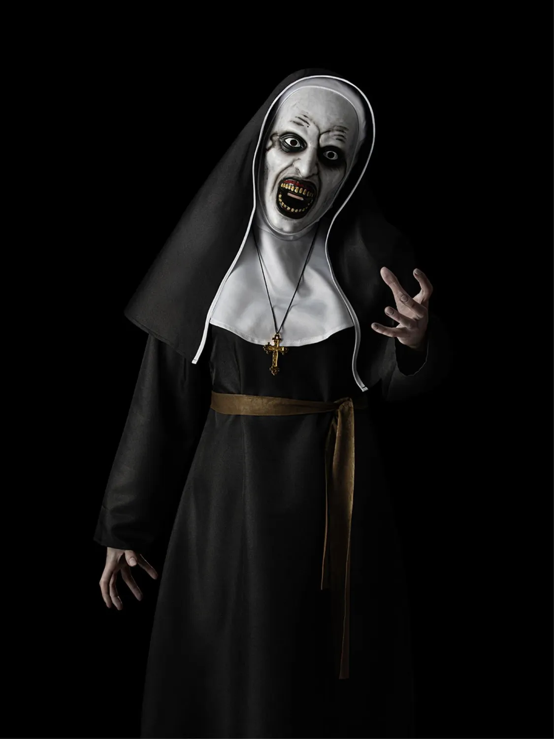 Smiffys The Nun Valak costume adulto nero taglia M