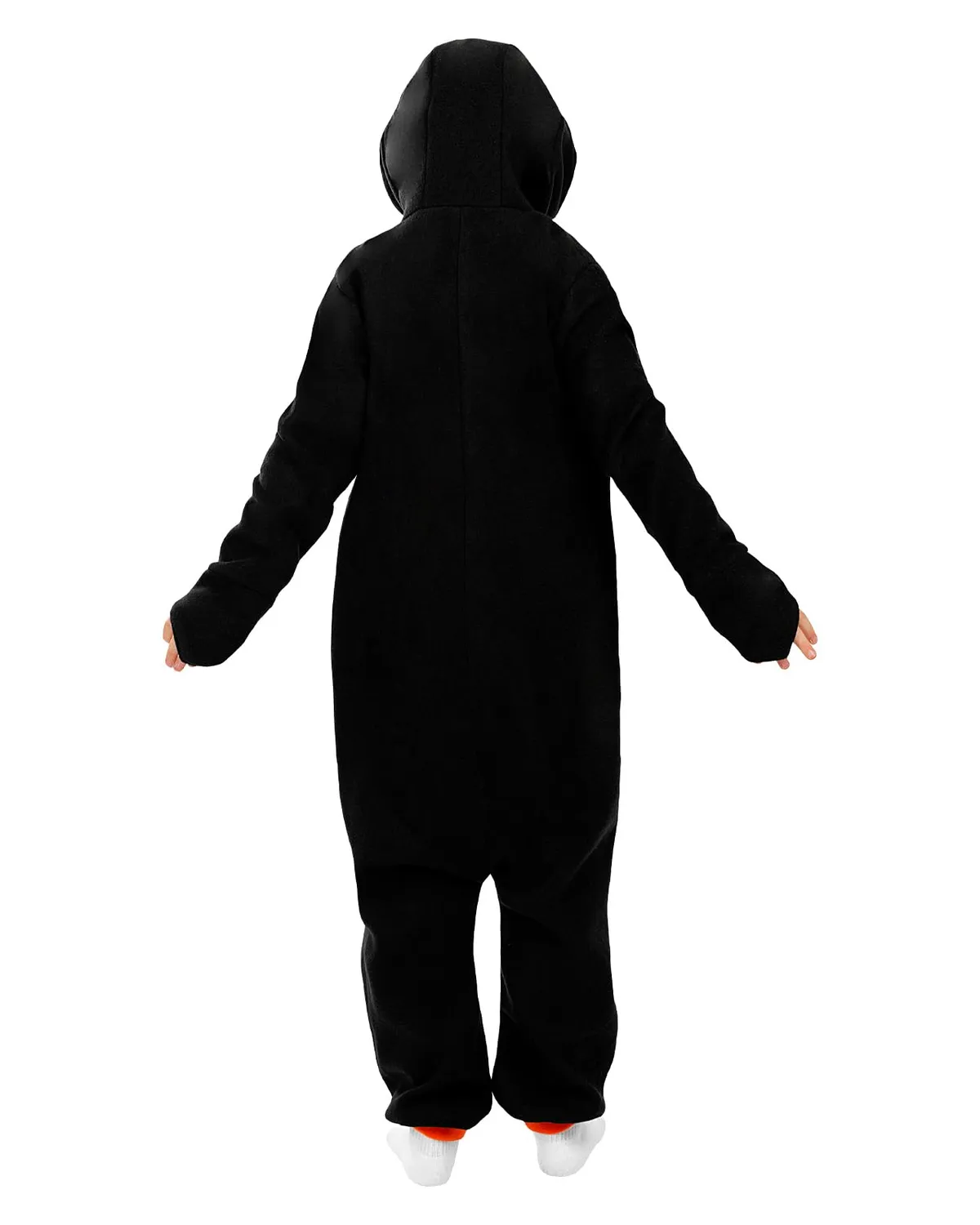 Funidelia Costume Pinguino Onesie Bambino 5-6 Anni Nero