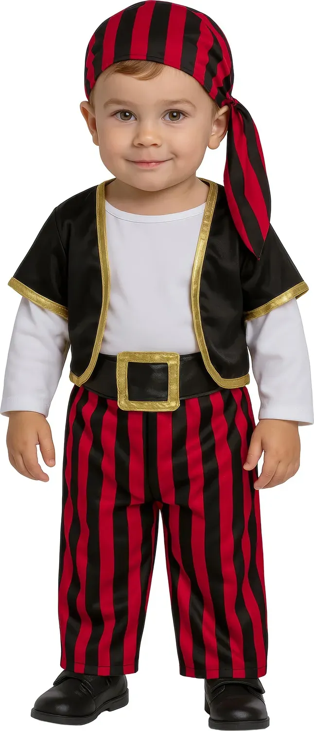 Fiestas Guirca Pirata Baby costume 12-18 mesi 5 pezzi
