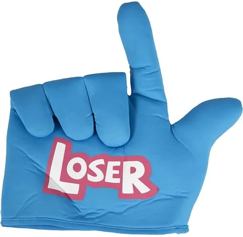P'tit Clown Cappello Mano Loser blu taglia unica adulto