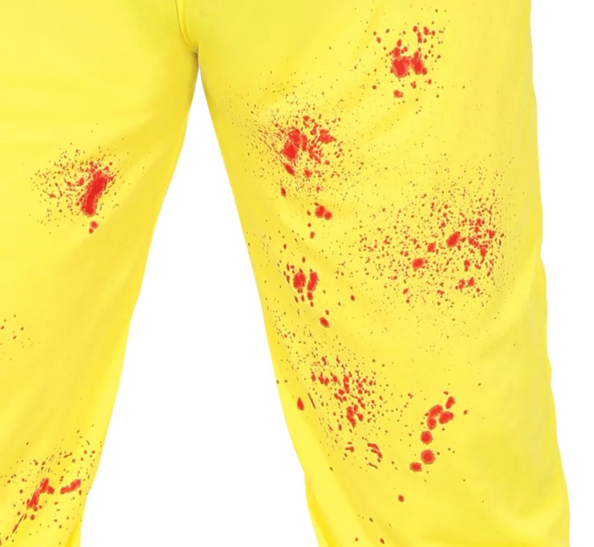 Guirca Costume Clown Burger Tuta Giallo Rosso L 52-54