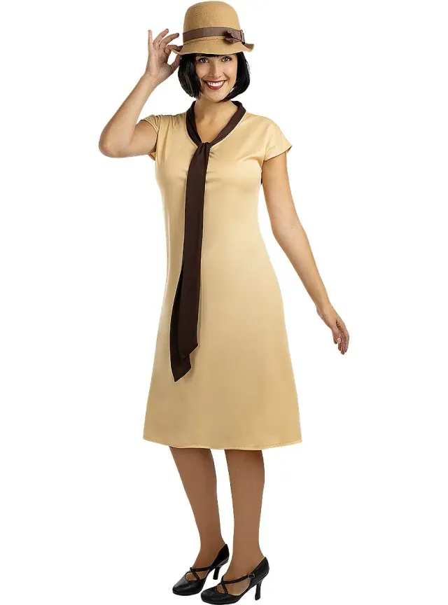 Funidelia Le Ragazze del Centralino Costume Donna S-M Marrone