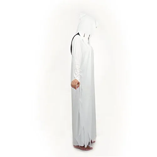 SEA HARE Ghouls fantasma bianco costume adulto con cappuccio