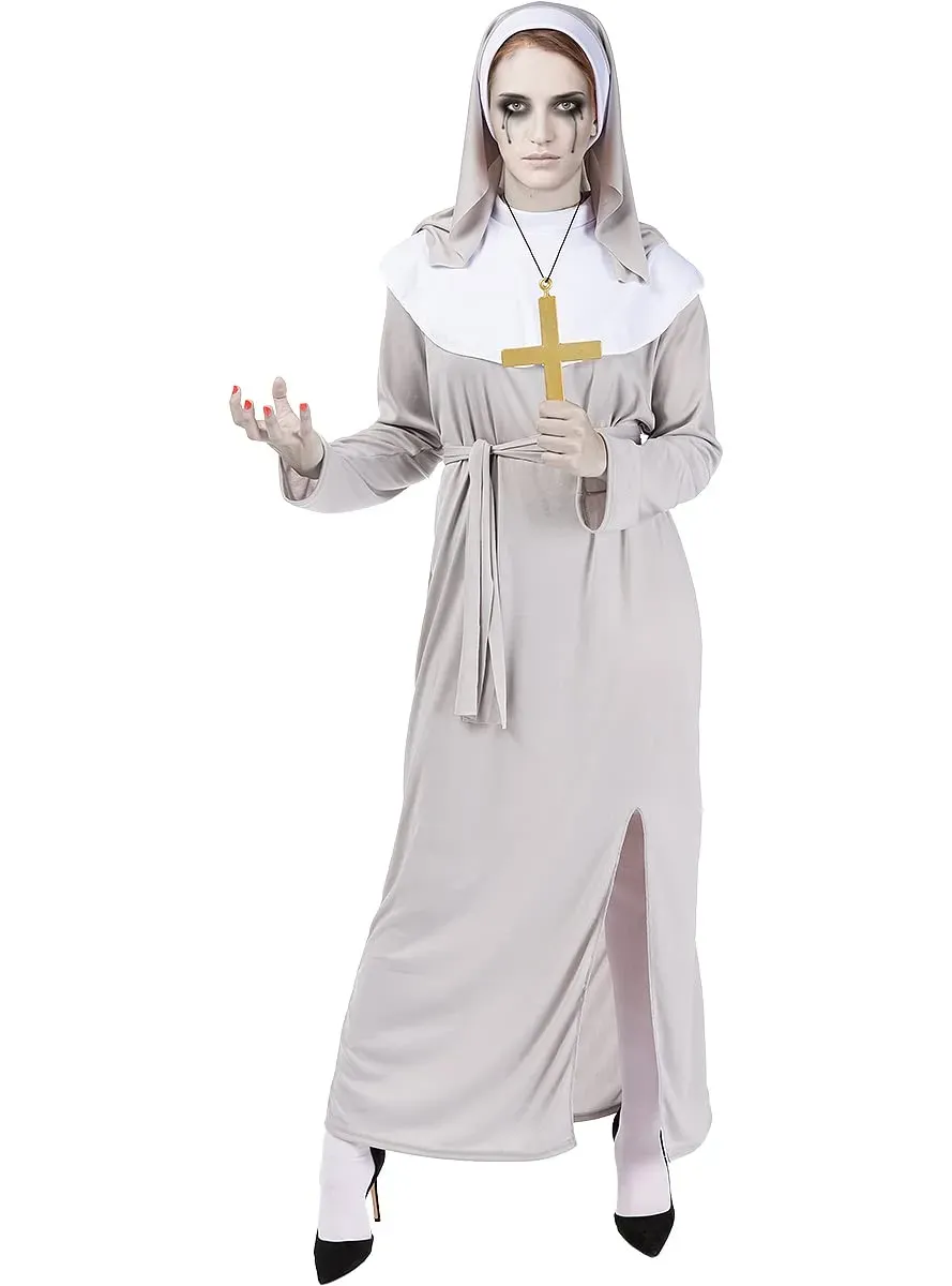 Funidelia Zombie Vivente costume prete zombie bianco horror