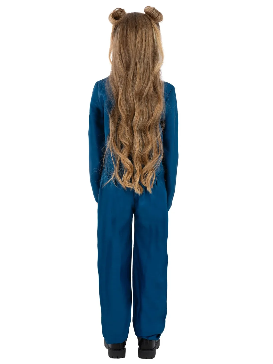 Smiffys Tuta Blu Bambino Costume Carnevale 4-14 Anni