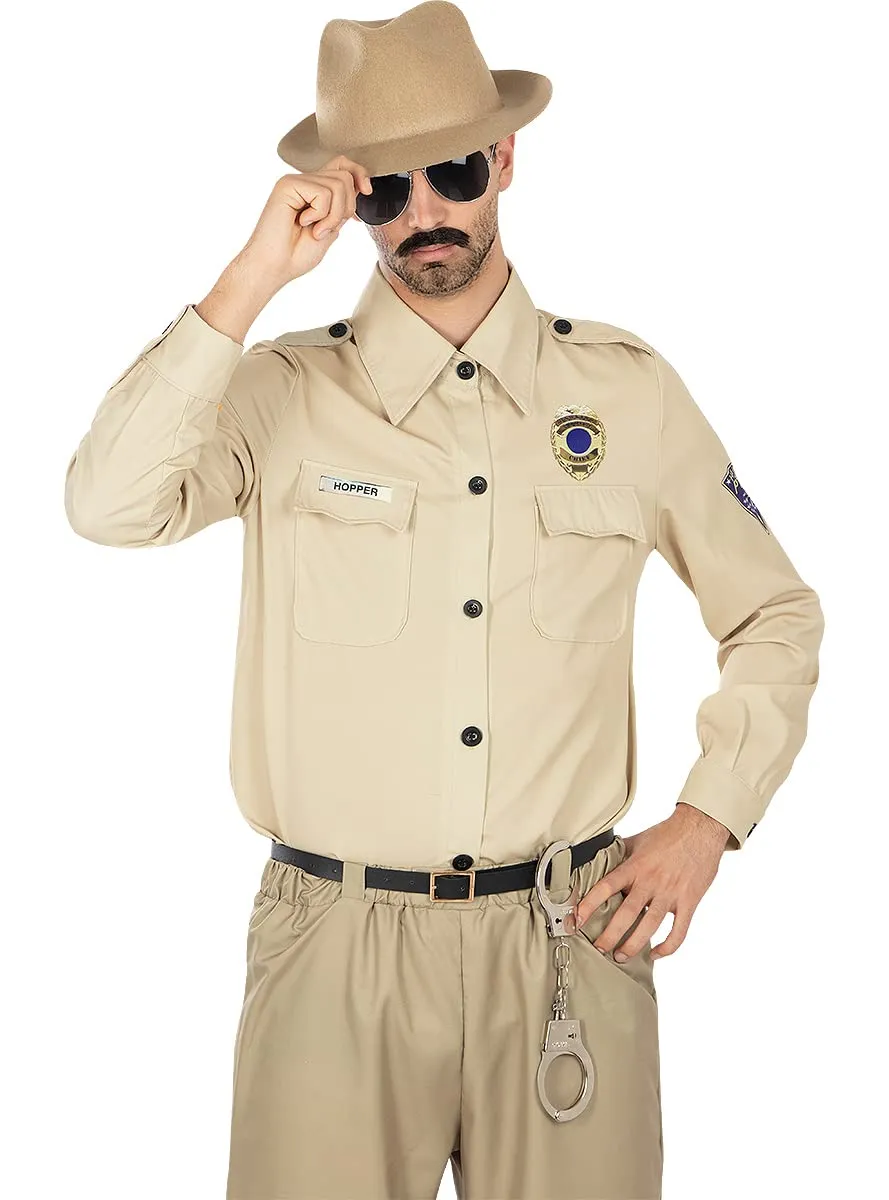 Funidelia Hopper Stranger Things costume uomo marrone