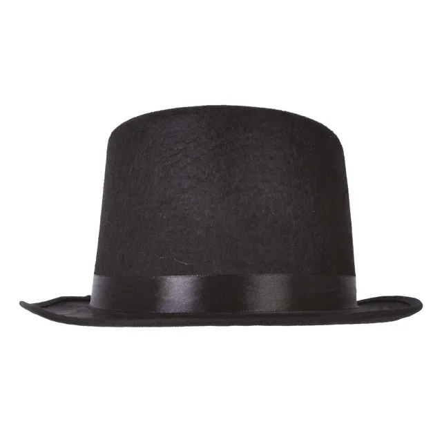 P'tit Clown 40004 cappello feltro nero adulti 12 cm