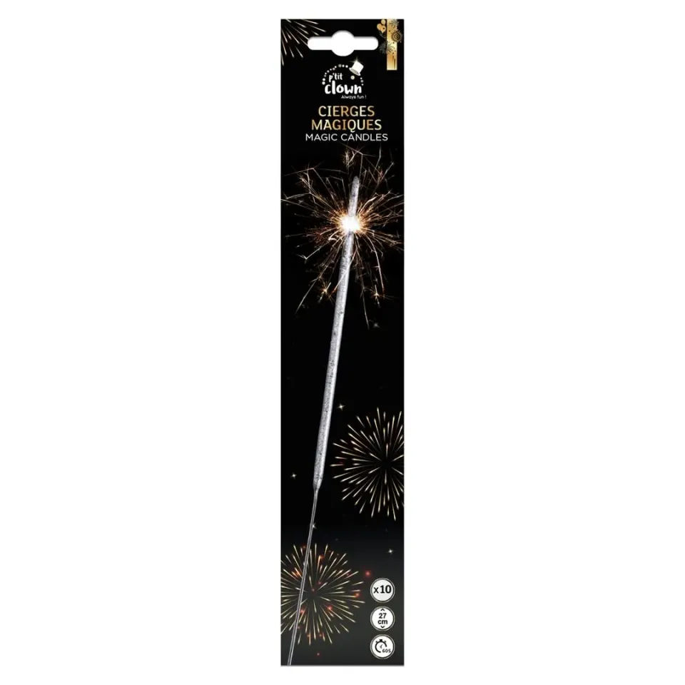 P'tit Clown RE41114 Stelle Magiche 28 cm 10 Pezzi