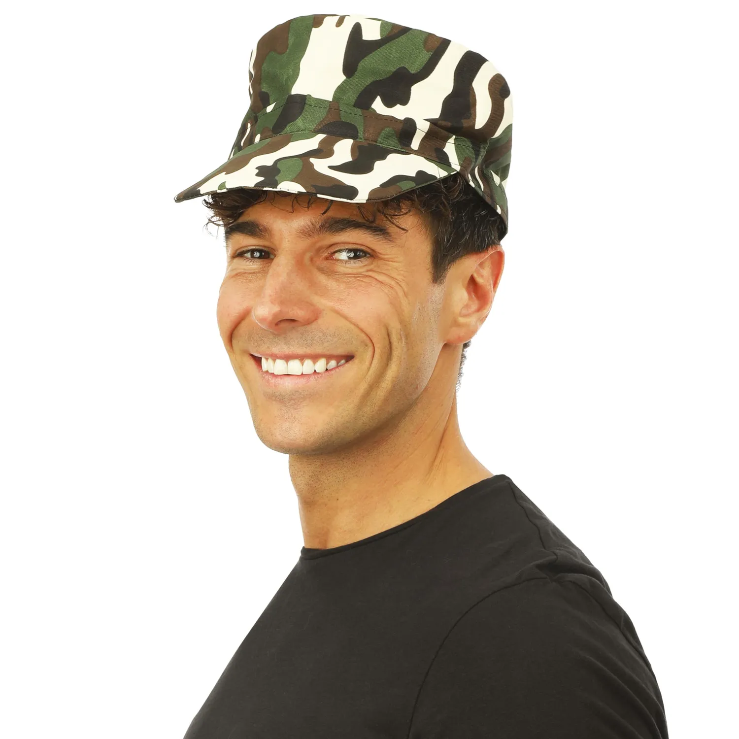 P'tit Clown Cappello Militare Mimetico Adulto