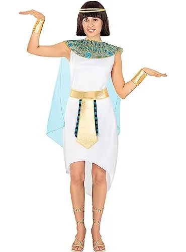 Funidelia Cleopatra Costume Donna Bianco S-M