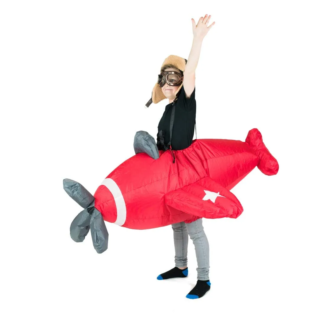 Bodysocks Aeroplano Costume Gonfiabile Bambino pilota