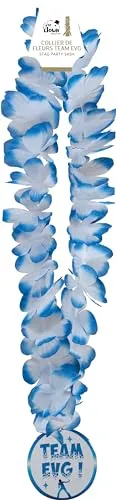 P'tit Clown 52009 collana fiori Team EVG blu