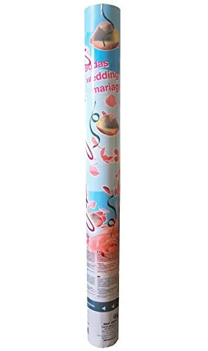 Guirca cannone petali rose 50 cm aria compressa festa