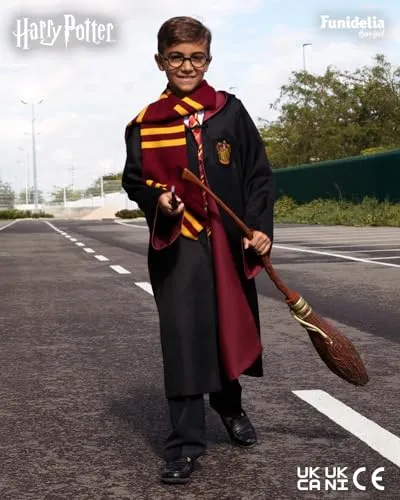 Funidelia Harry Potter Kit Costume Bambino 3-4 Anni Ufficiale