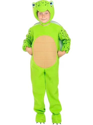 Funidelia Tartaruga Costume Bambino 5-6 Anni Verde