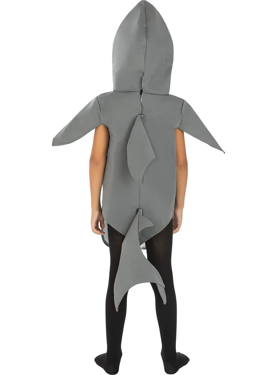 Funidelia Squalo costume bambino 5-6 anni grigio
