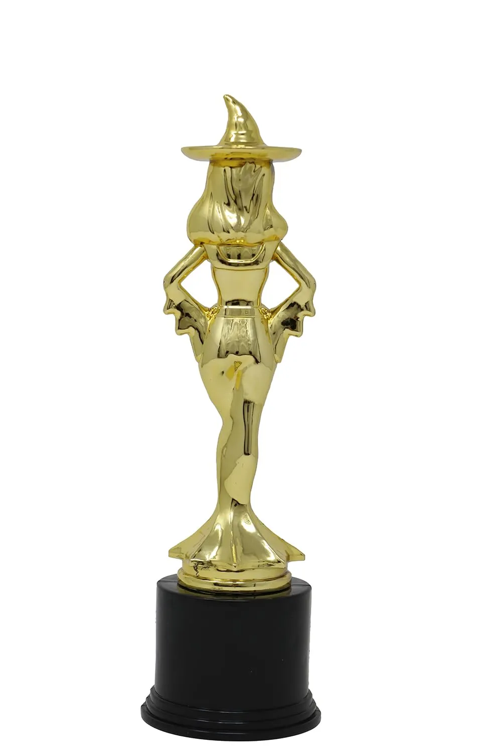 Guirca Trofeo Strega Halloween Oro 22 cm