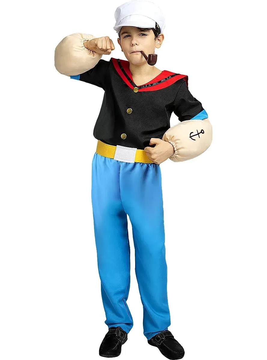 Funidelia Braccio di Ferro costume bambino azzurro