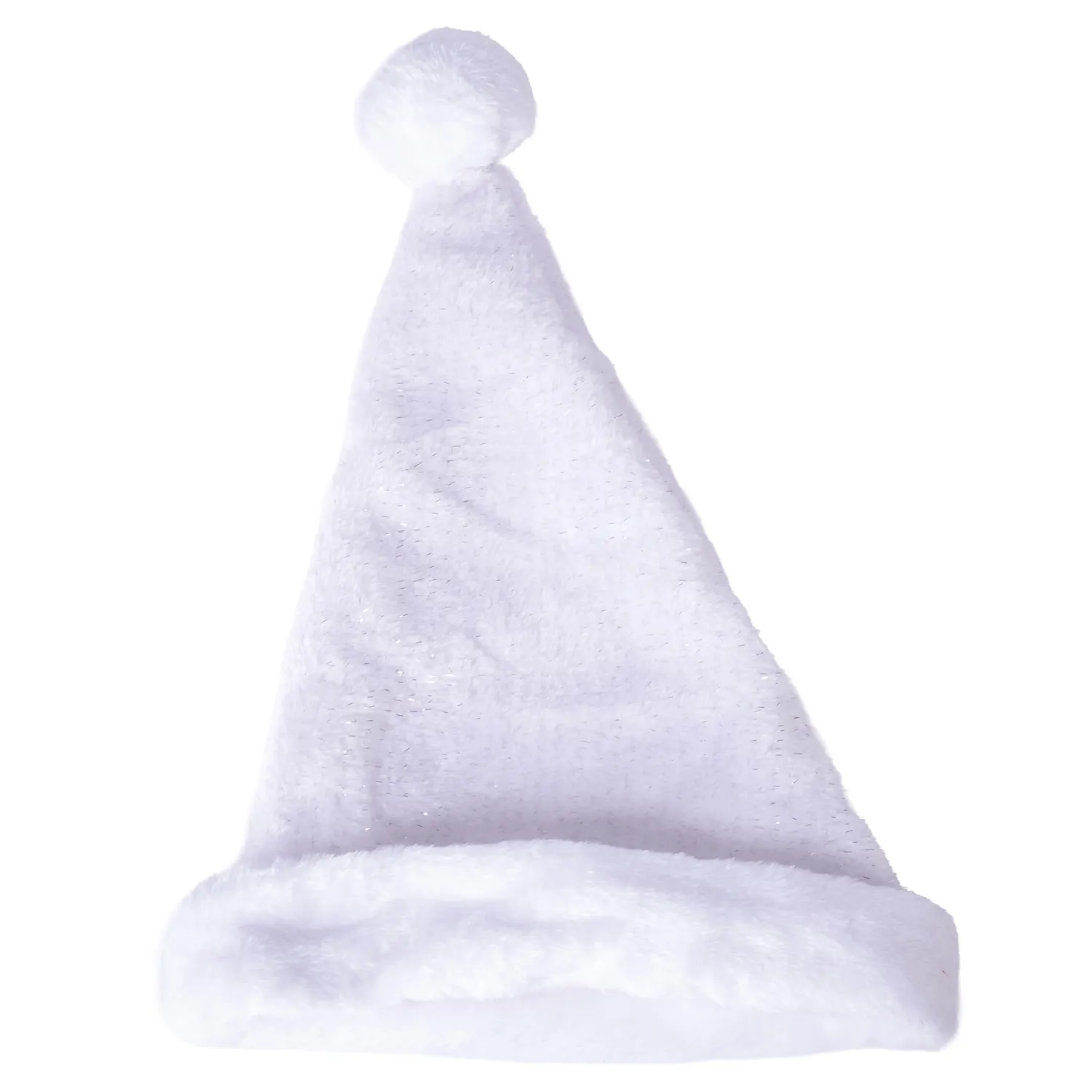 P'tit Clown Babbo Natale cappello bianco taglia unica Natale