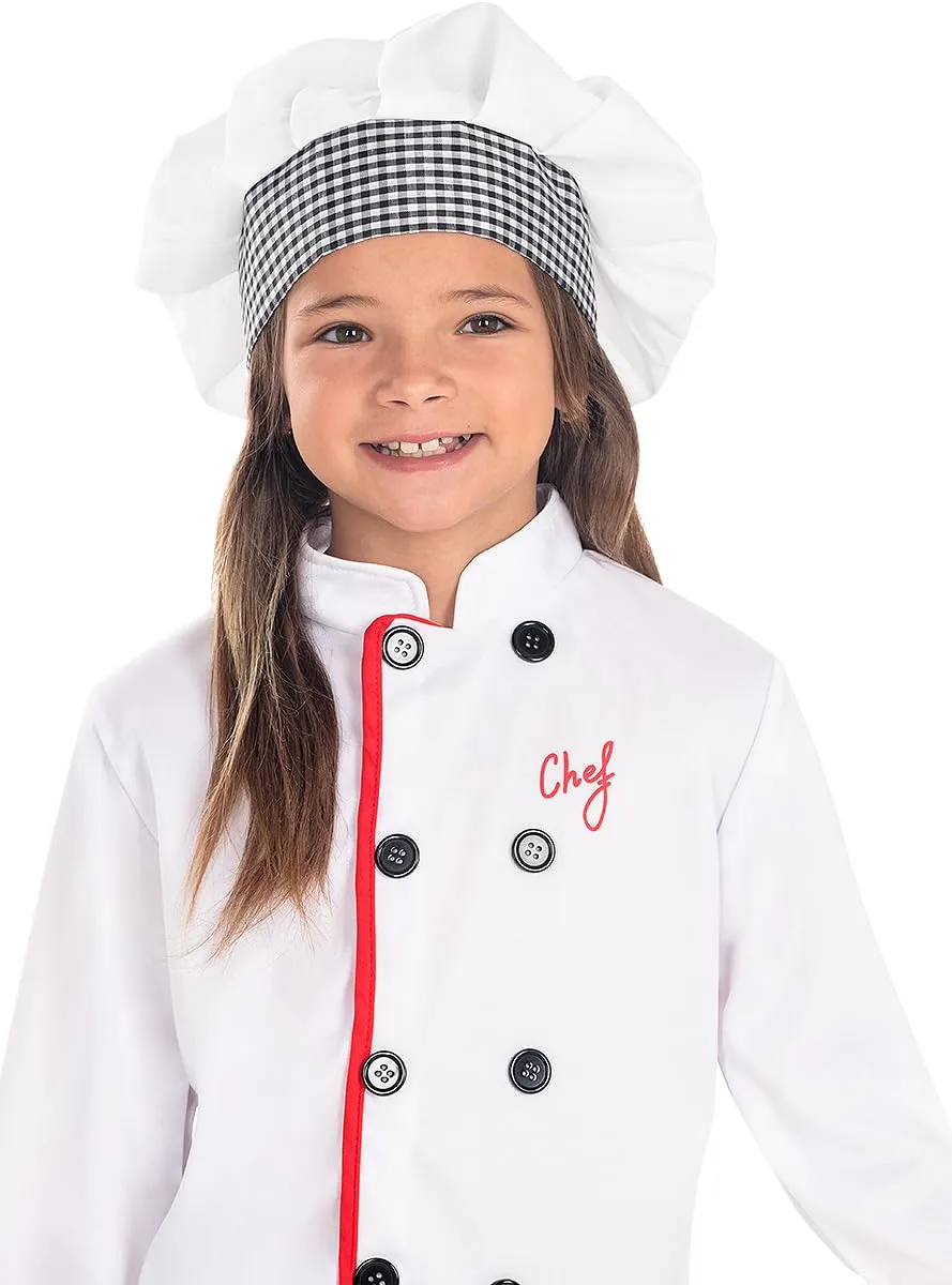Funidelia Chef costume bambino 5-6 anni bianco