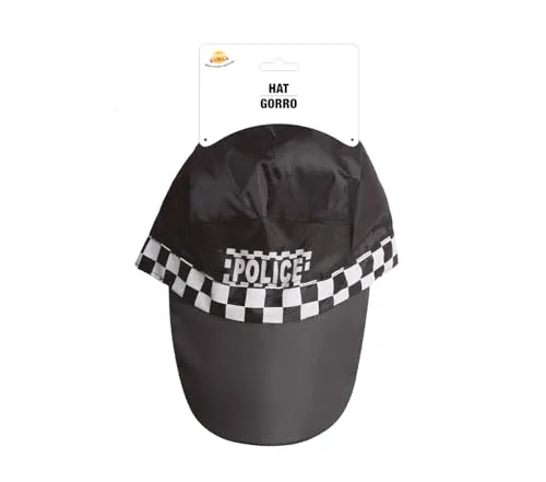 Fiestas Guirca Cappello Polizia accessorio costume adulto