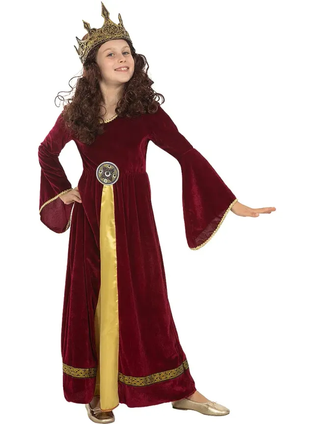 Funidelia Lady Ginevra costume bambina 3-4 anni porpora