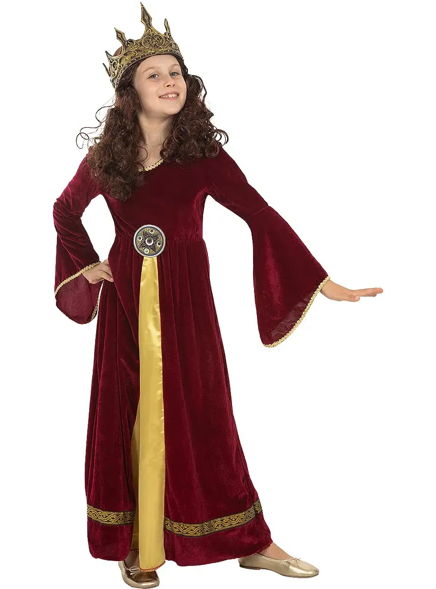 Funidelia Lady Ginevra costume bambina 3-4 anni porpora