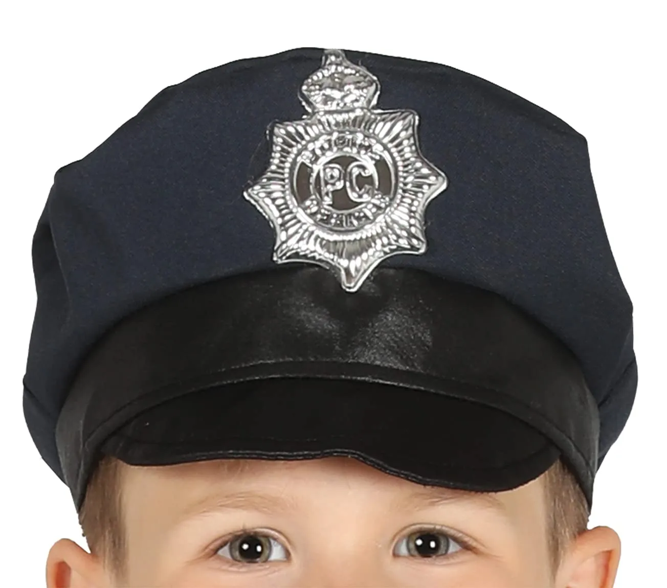 Guirca Costume Poliziotto Bambino Blu 10-12 Anni 151 Cm