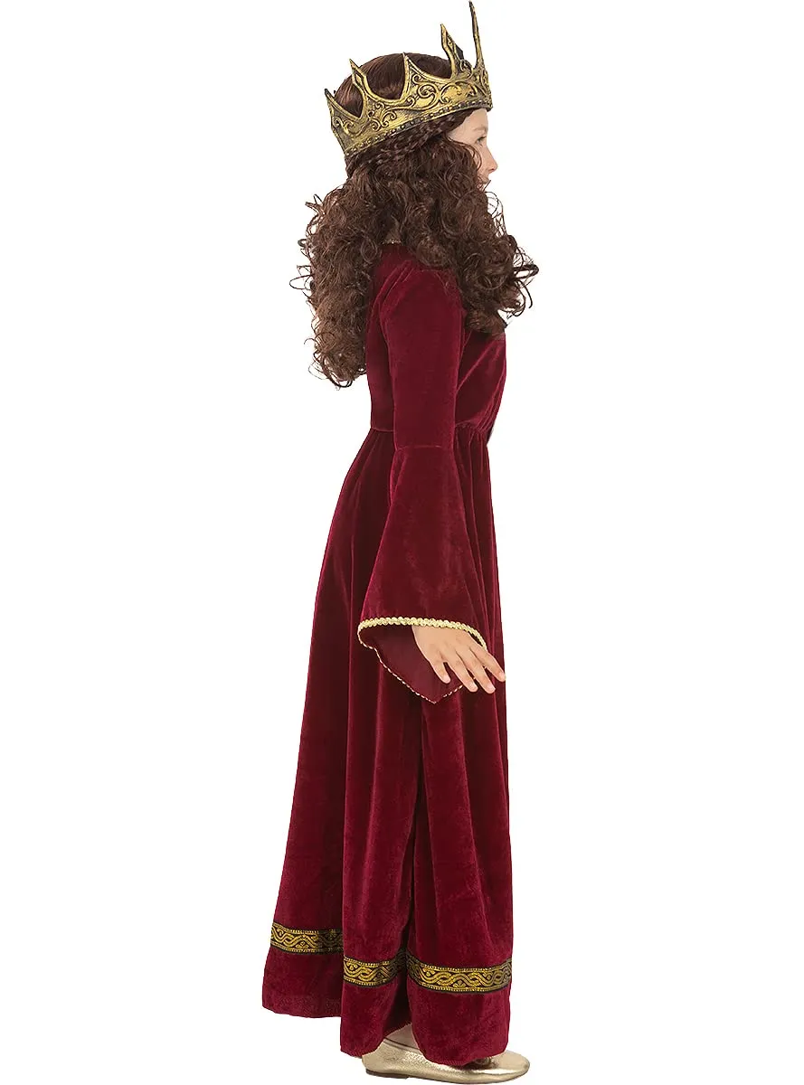 Funidelia Lady Ginevra costume bambina 3-4 anni porpora