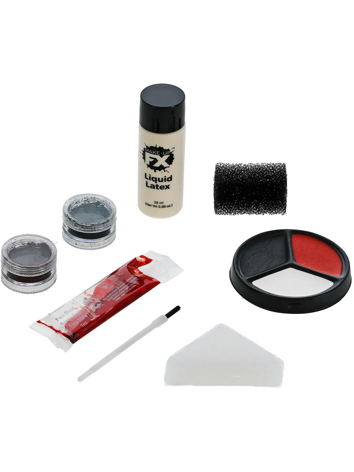 Smiffys Zombie kit trucco halloween multicolore