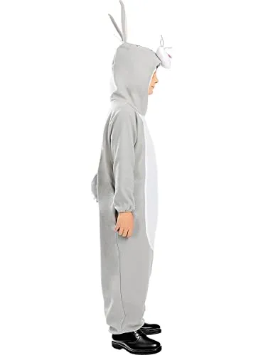 Funidelia Looney Tunes Bugs Bunny costume bambino grigio cartoni