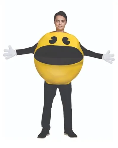 Funidelia Pac-Man costume unisex standard giallo arcade