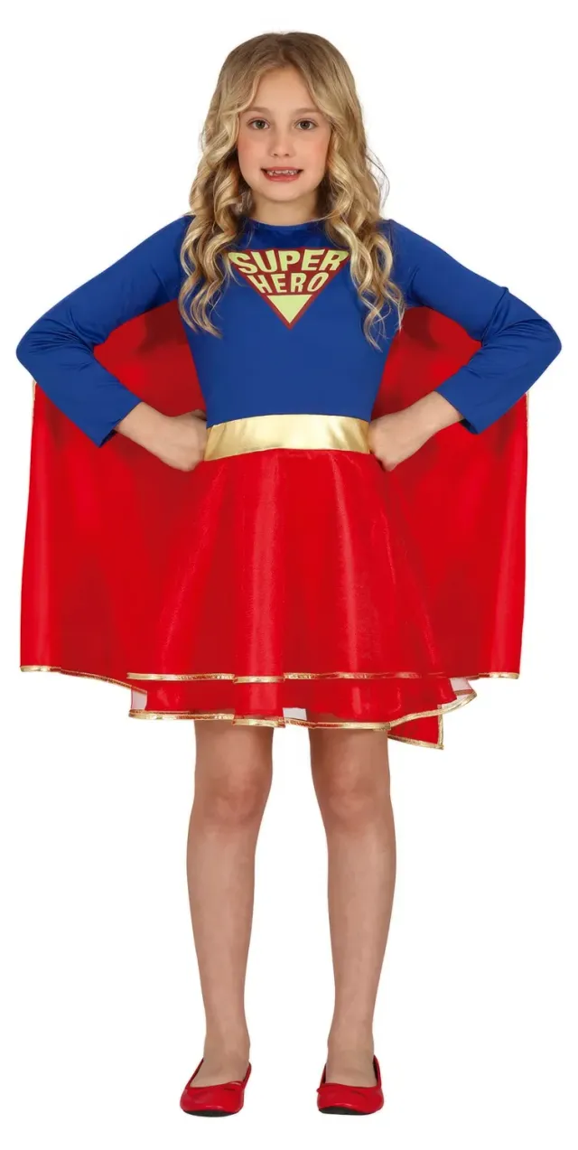 Fiestas Guirca Supereroina costume bambina 14-16 anni