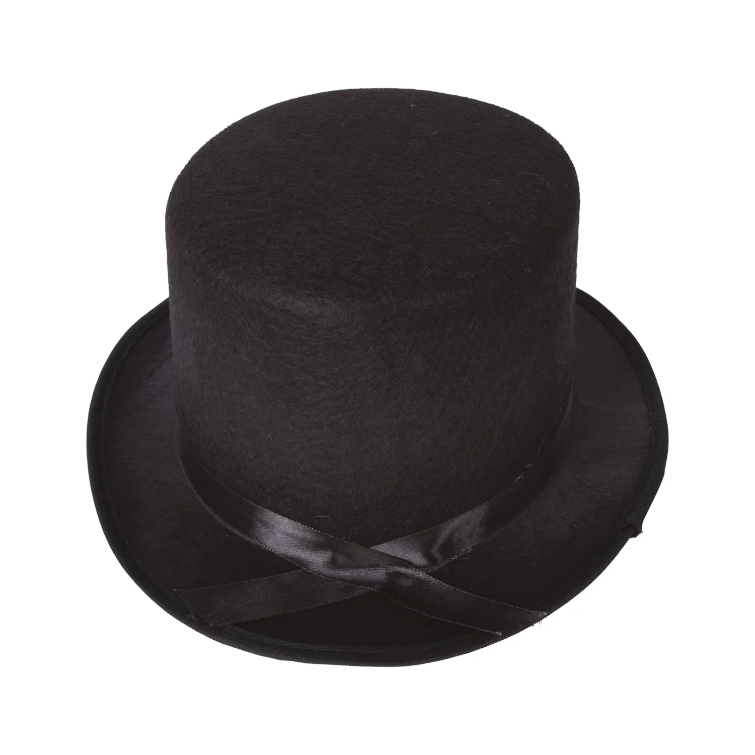 P'tit Clown 40004 cappello feltro nero adulti 12 cm