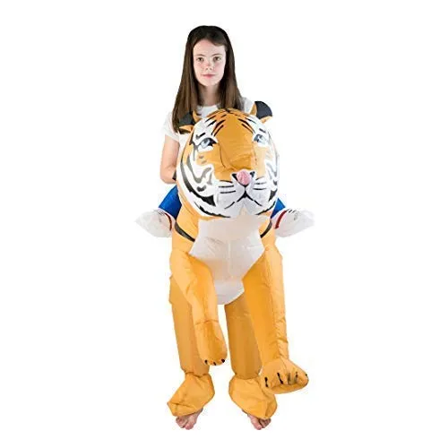 Bodysocks Tigre Costume Gonfiabile Bambini con Ventola