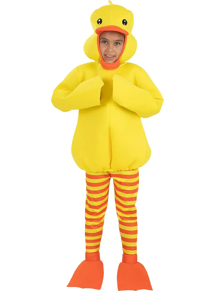 Funidelia Paperella di Gomma costume bambino 10-12 anni giallo