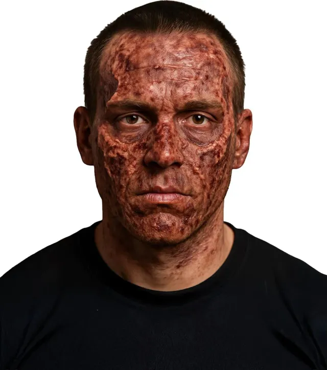 Guirca carne artificiale trucco 3,5 g Halloween